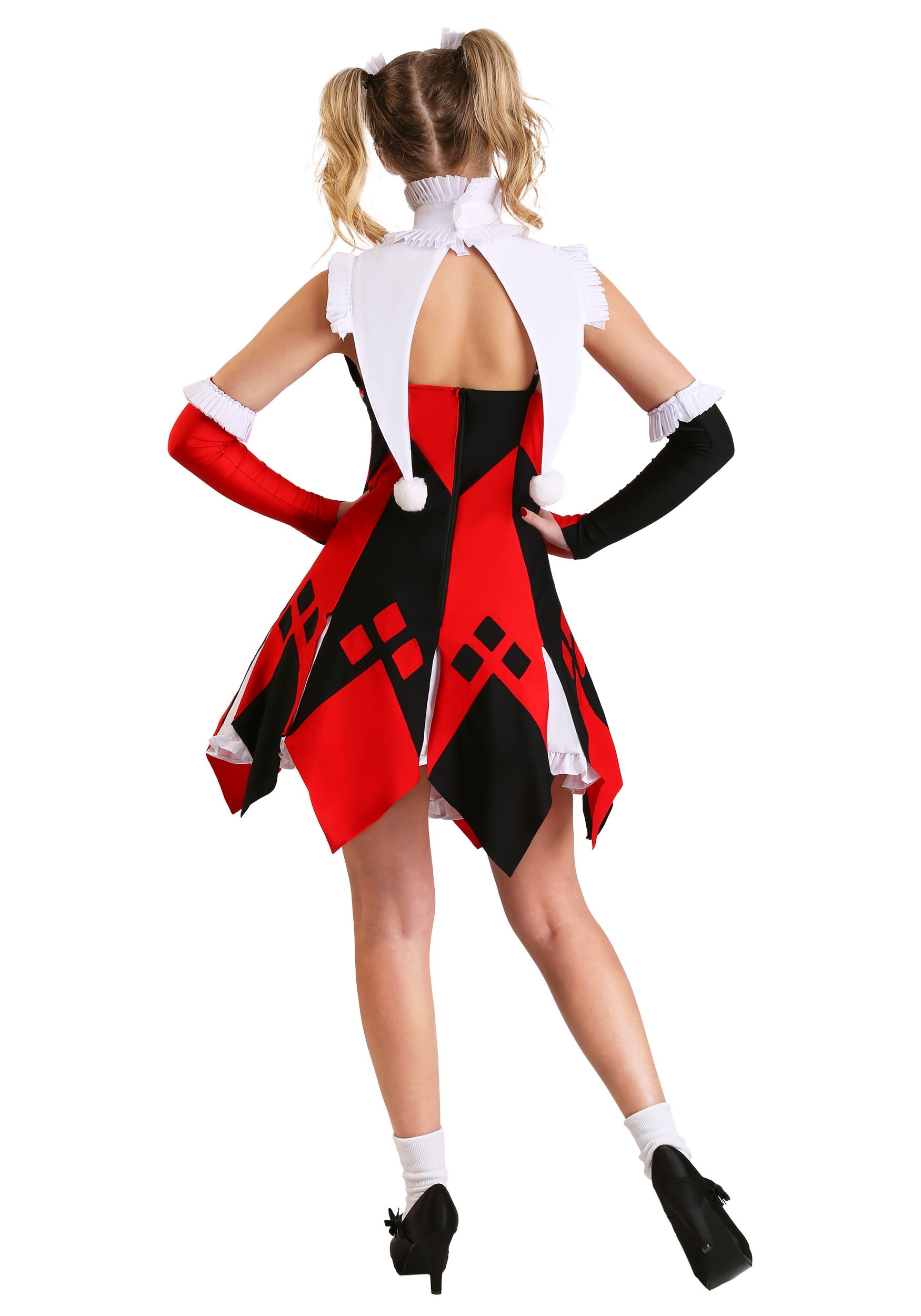 Womens Cute Court Jester Costume